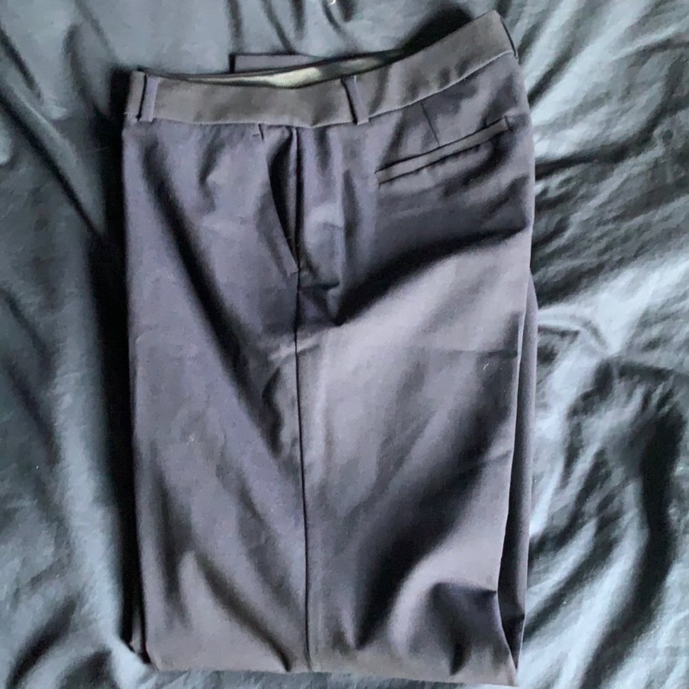 Banana republic Martin navy wool blend suit pants! 8
